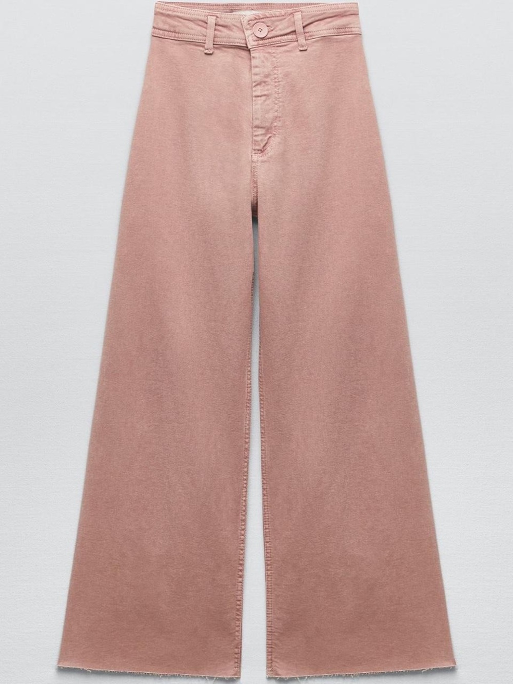 Zara Dusty Rose Denim Jeans